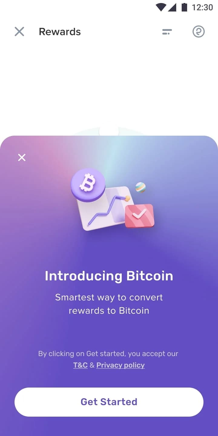 Slice Pay - Bitcoin Rewards